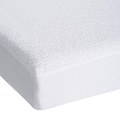 Kinzler C-03078/00 Betthygiene-Spannbetttuch, 140 cm x 200 cm, PU-beschichtet, weiss von Kinzler