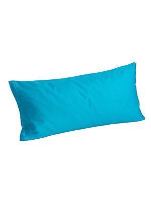 Kinzler K-10036/68 Aqua Kissenbezüge, Baumwollsatin, 80 x 40 x 0,1 cm, 2-Einheiten von Kinzler