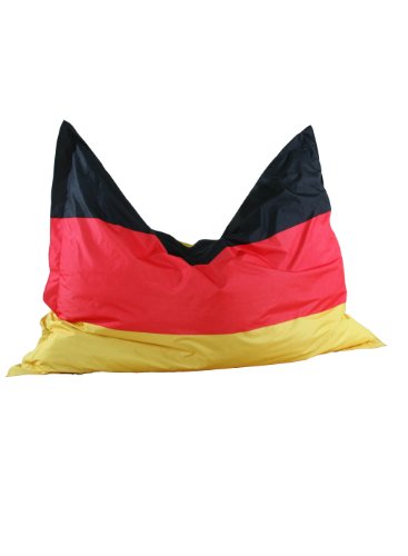 Kinzler K-11290/395 Riesensitzsack Flagge "Deutschland" 140x180 cm, bunt von Kinzler