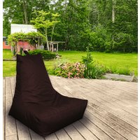 Outdoorfähiger Lounge-Sessel, ca. 100x90x80 cm, Farbe: Dunkelbraun von Kinzler