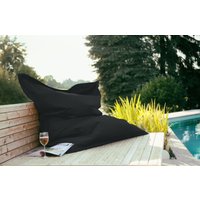 Kinzler Outdoorfähiger Riesensitzsack ca. 140 x 180 cm, Farbe schwarz von Kinzler