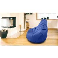 Kinzler Outdoorfähiger Sitzsack Gamer, ca. 100 x 100 cm, Farbe:Royalblau von Kinzler