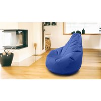 Kinzler Outdoorfähiger Sitzsack Gamer, ca. 100 x 100 cm, Farbe:Royalblau von Kinzler