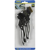 Drahtbürsten Set 3-tlg. Drahtbürsten Set 3-tlg. von Kinzo