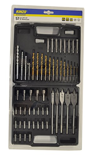 KINZO Drill Set OT 57 Stück,54279 von Kinzo
