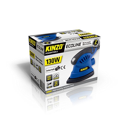 KINZO Mouse sander 230 V 130 W, blau, 71781 von Kinzo