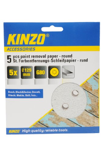 KINZO Paint Removal Paper 5-teilig round, 71743 von Kinzo