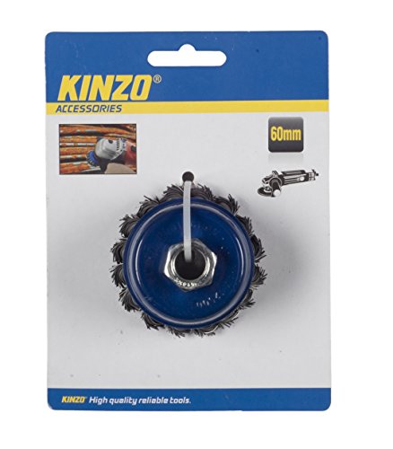 KINZO Steel Brush Diameter 2,5 Zoll ST, 54531 von Kinzo