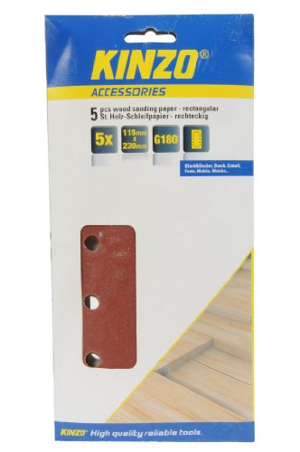 KINZO Wood Sanding Paper rectangular, 71720 von Kinzo