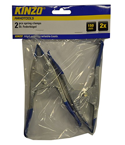 Kinzo 71863 2 Federklemmen 150 mm von Kinzo