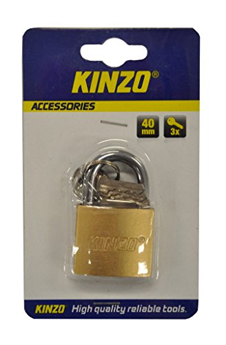 Kinzo 871125279388 Vorhängeschloss, 40 mm Kinzo 871125279388 Vorhängeschloss, 40 mm von Kinzo