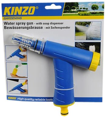Kinzo Gartenbrause Multifunktionsbrause mit Seifenspender von Kinzo