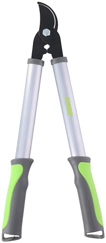 Kinzo Gartenschere - Astschere 48 cm - Heckenschere für Hecken und Äste - Schneid- und Gartenwerkzeug mit Papageienschnabel - Ergonomische Griffe - Metall/Kunststoff - Silber/Grau Kinzo Gartenschere - Astschere 48 cm - Heckenschere für Hecken und Äste - Schneid- und Gartenwerkzeug mit Papageienschnabel - Ergonomische Griffe - Metall/Kunststoff - Silber/Grau von Kinzo