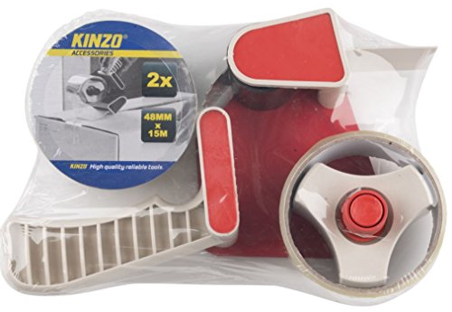 Kinzo Klebebandspender Tape, Rot/Braun von Kinzo