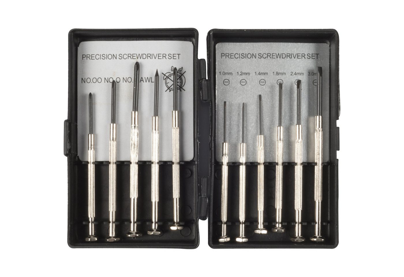 Kinzo Schraubendreher KINZO Präzisions Schraubendreher-Set, 11-teilig von Kinzo