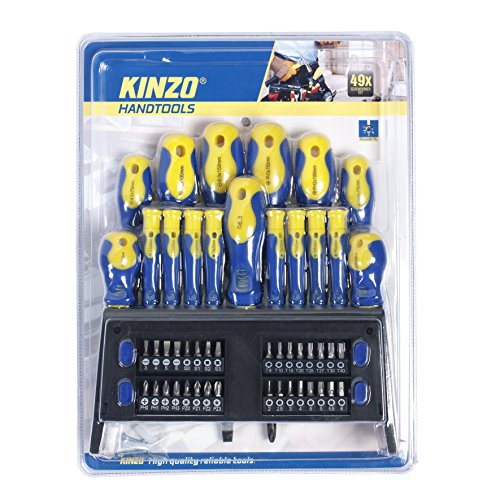 Kinzo Schraubendreher-Set, 49 Stück, 8711252935263 von Kinzo