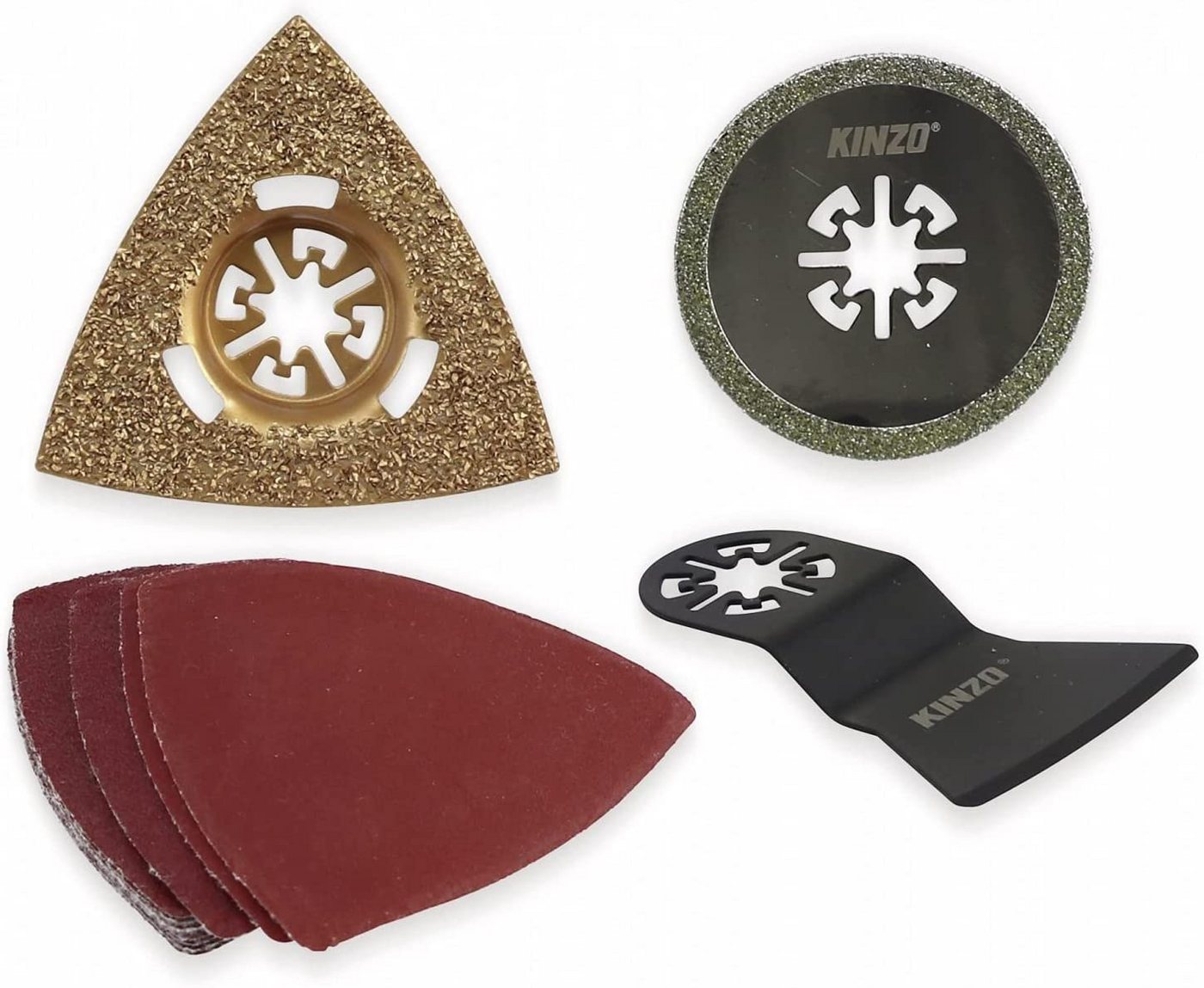 Schleifdreieck Zubehör für Multitools 13-tlg Schleifset Schleifdreieck Zubehör für Multitools 13-tlg Schleifset von OTTO