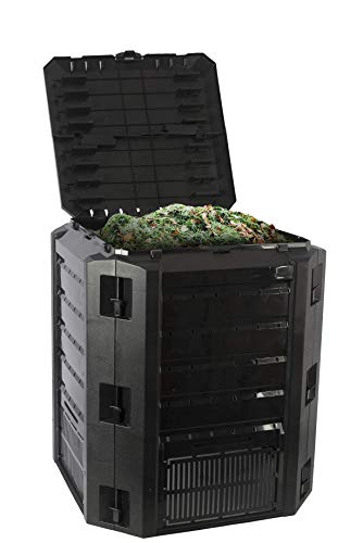 Kinzo kompostbehälter 380 Liter schwarz von Kinzo
