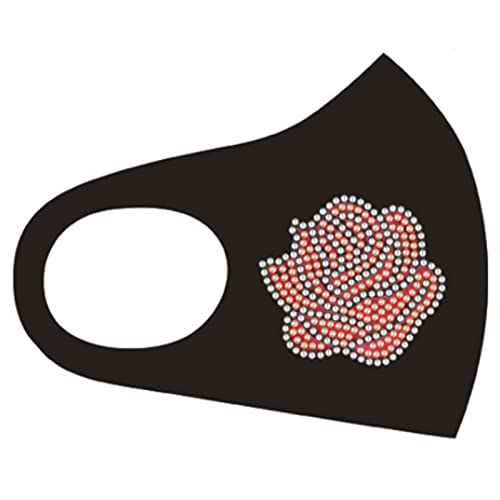 Kioball Diamant Malerei Kit für Erwachsene, DIY Spezielles Diamant Gesicht Mask Wiederverwendbares Geschenk, Stickerei Prom Geschenk -Rose Kioball Diamant Malerei Kit für Erwachsene, DIY Spezielles Diamant Gesicht Mask Wiederverwendbares Geschenk, Stickerei Prom Geschenk -Rose von Kioball