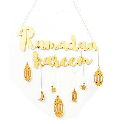 Kioball Muslim Gold Banner Ramadan Briefe Wand Behang Ramadan Dekorationen Haus Wand Ornament Festival Lieferungen B Kioball Muslim Gold Banner Ramadan Briefe Wand Behang Ramadan Dekorationen Haus Wand Ornament Festival Lieferungen B von Kioball