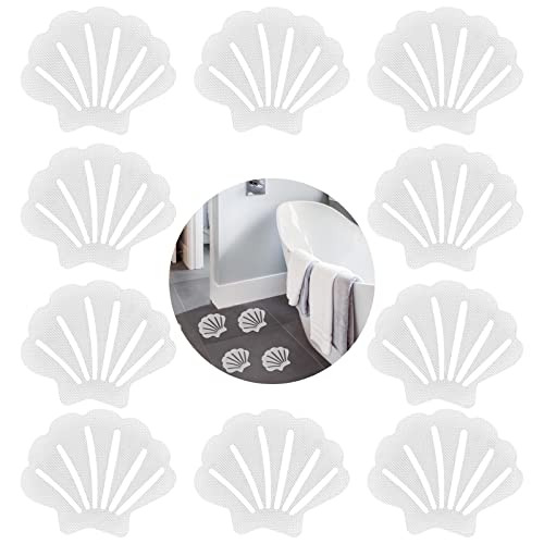 Kioiner 20 Stück Anti Rutsch Sticker Badewanne Matte Shell-Form, Antirutsch Pads Dusche Transparent Selbstklebende Anti-Rutsch Aufkleber Dusche für Treppen, Rutschige Oberflächen Kioiner 20 Stück Anti Rutsch Sticker Badewanne Matte Shell-Form, Antirutsch Pads Dusche Transparent Selbstklebende Anti-Rutsch Aufkleber Dusche für Treppen, Rutschige Oberflächen von Kioiner