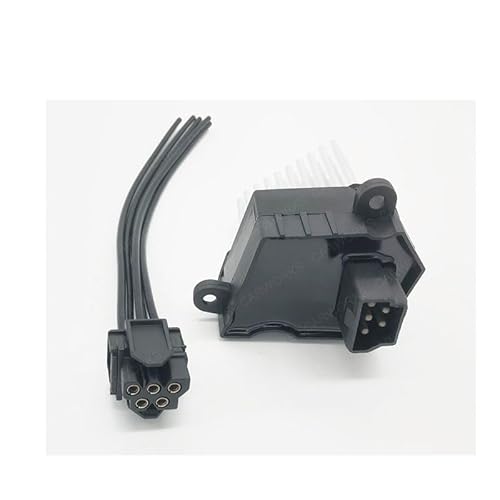 64116923204 Gebläsemotor, Heizlüfter, Widerstand, Kabelbaum, Kabelstecker, passend for E36 E46 E39 E83 E53 M3 Klimaanlage von KiooS