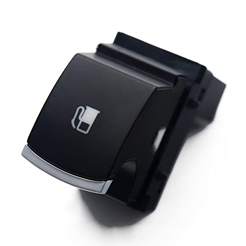 Fensterschalter Chrom Power Gas Kraftstofftank Türfreisetzung Steuerschalter Taste/Compatible With Volkswagen Golf Jetta Mk5. Kaninchen Touran 1kd 959 833 Autoteile von KiooS