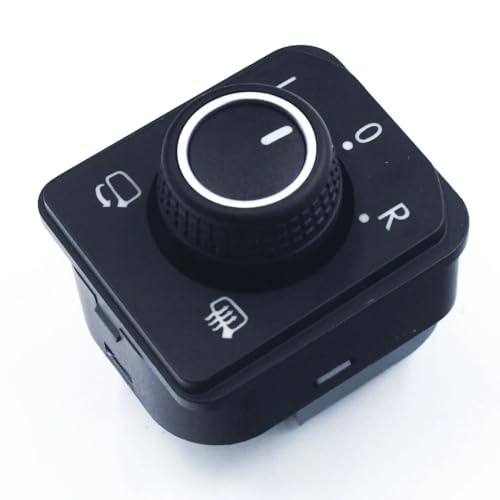 Fensterschalter Elektrischer Faltspiegel Rückspiegel-Steuerschalter 5TD959565 3G0959565C / Compatible With Volkswagen Seat Passat 2016 2017 2018 Autoteile von KiooS
