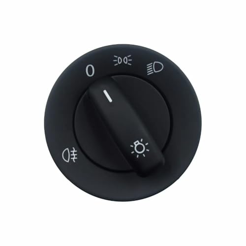 Fensterschalter Gleitring Nebelscheinwerferschaltknopf/Compatible With Volkswagen Golf 5 6 Jetta 5 6 / Compatible With Caddy Passat B6 CC Polo 1k0 941 431BB. Autoteile von KiooS