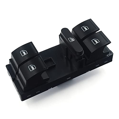 Fensterschalter Master-Fenster-Steuerungsschalter-Konsole/Compatible With Fabia Octavia II Combi Hatchback Superb Yeti OE: 1Z0 959 858B / 1Z0 959 858A Autoteile von KiooS