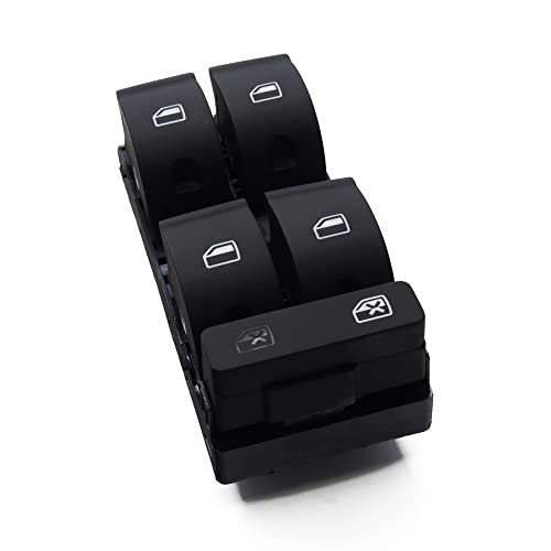Fensterschalter Master Power Electronic Window Control Switch Button Konsole/Compatible With Audi A4 S4 B6 B7 RS4 Sitz EXEO 8E0 959 851 Autoteile von KiooS
