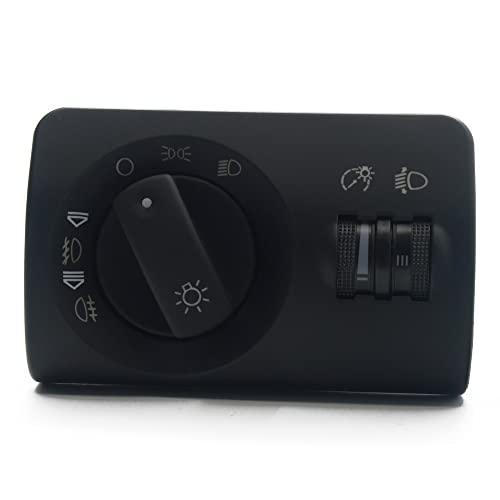Fensterschalter Nebellampe Scheinwerfersteuerschalter Nivellierung schwarz/Compatible With Audi A6 4b C5 Avant S6# 4B1 941 531F 1997 1998 1999 2000 2001 2002 Autoteile von KiooS