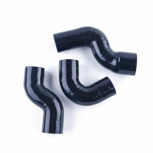 For 1999-2004 Landrover Discovery 2 TD5 Turbo Inter Pipe Silikonschlauch 2000 2001 2002 2003(Noir) von KiooS