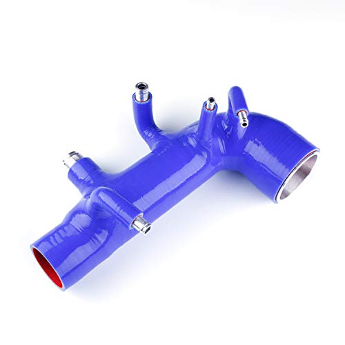 For 2000-2008 EJ20 kompatibel mit Subaru WRX STI Impreza GDB GDA 2.0L Vers 7/8/9 Turbo 2001 2002 2003 Ansaugschlauch Silikonschlauch 1 Stück 10 Farben(Blue) von KiooS