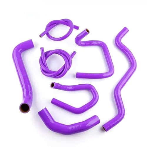 For 2002-2008 Ford6 Falcon BA BF XR6 Turbo Silikon Kühlmittel Kühler Schlauch(PURPLE) von KiooS