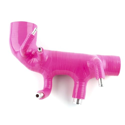 Silikon-Ansaugschlauch for 2000–2008, kompatibel mit Subaru20 Impreze WRX STI GDB GDA EJ20 2.0L Turbo Vers 7 8 9 2001 2002 2003 2004 2005(Pink) von KiooS