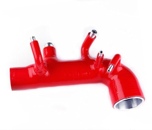 Silikon-Ansaugschlauch for 2000–2008, kompatibel mit Subaru20 Impreze WRX STI GDB GDA EJ20 2.0L Turbo Vers 7 8 9 2001 2002 2003 2004 2005(Red) von KiooS