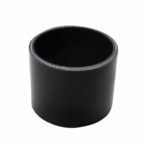 Universal-Silikonschlauch, gerader Anschluss, Auto-Ladeluftkühler, Turbo-Ansaugrohr, Kupplung, Länge 76 mm, verschiedene Größen, Innendurchmesser 80–127 mm(ID114mm) von KiooS