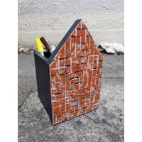 Kugelschreiberhalter, Stiftbox, Stifthalter Aus Holz, Geschenk Für Lehrer, Stiftebox Ordnungshelfer, Büro Organaiser Kugelschreiberhalter, Stiftbox, Stifthalter Aus Holz, Geschenk Für Lehrer, Stiftebox Ordnungshelfer, Büro Organaiser von Kiosara