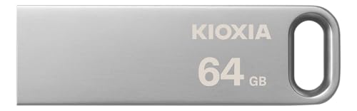 KIOXIA TransMemory U366 USB Flash Drive 64GB 3.0 USB Dateiübertragung auf PC/MAC, Metall, LU366S064GG4 KIOXIA TransMemory U366 USB Flash Drive 64GB 3.0 USB Dateiübertragung auf PC/MAC, Metall, LU366S064GG4 von KIOXIA