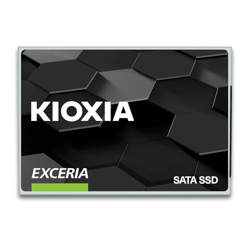 KIOXIA EXCERIA SATA SSD – 480GB 2,5” Internes Laufwerk – Bis zu 555MB/s Lesen, 540MB/s Schreiben, 6Gb/s (SATA 3.2), Flash-Speicher-Upgrade für Notebook und Desktop-PC von KIOXIA