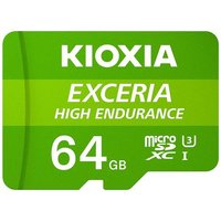 Kioxia EXCERIA HIGH ENDURANCE microSDXC-Karte 64GB A1 Application Performance Class, UHS-I, v30 Vide von Kioxia