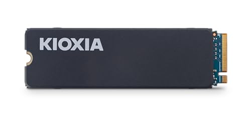 KIOXIA EXCERIA Heatsink NVMe SSD 1TB interne SSD, optimierter Kühlkörper, PCIe Gen4 x4, Lesen 6.200MB/s, Schreiben 4.900MB/s, Schwarz von KIOXIA