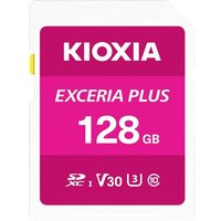 Kioxia EXCERIA PLUS SDXC-Karte 128GB UHS-I, v30 Video Speed Class von Kioxia