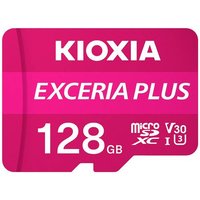 Kioxia EXCERIA PLUS microSDXC-Karte 128GB A1 Application Performance Class, UHS-I, v30 Video Speed C Kioxia EXCERIA PLUS microSDXC-Karte 128GB A1 Application Performance Class, UHS-I, v30 Video Speed C von Kioxia