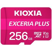 Kioxia EXCERIA PLUS microSDXC-Karte 256GB A1 Application Performance Class, UHS-I, v30 Video Speed C Kioxia EXCERIA PLUS microSDXC-Karte 256GB A1 Application Performance Class, UHS-I, v30 Video Speed C von Kioxia