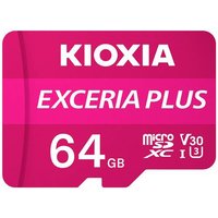 Kioxia EXCERIA PLUS microSDXC-Karte 64GB A1 Application Performance Class, UHS-I, v30 Video Speed Cl Kioxia EXCERIA PLUS microSDXC-Karte 64GB A1 Application Performance Class, UHS-I, v30 Video Speed Cl von Kioxia