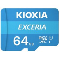 Kioxia EXCERIA microSDXC-Karte 64GB UHS-I stoßsicher, Wasserdicht von Kioxia