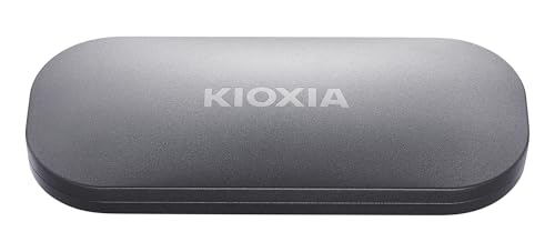 Kioxia Exceria Plus Portable SSD Speicherkarte 1TB - Externes Solid-State-Laufwerk, USB 3.1 Typ-C 4k Videoaufnahme von KIOXIA