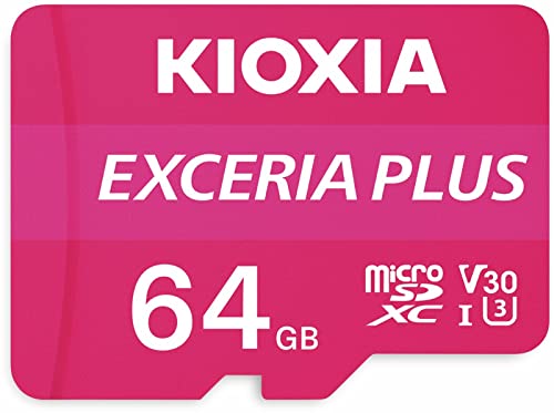 KIOXIA SD MicroSD Card 64GB 100MB/s Kioxia Exceria Plus U3 V30 4K Video Recording von KIOXIA